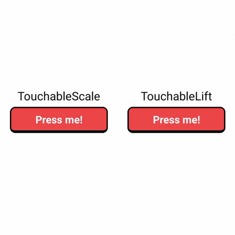 React Native Animated Touchable Component · Karyakarsa