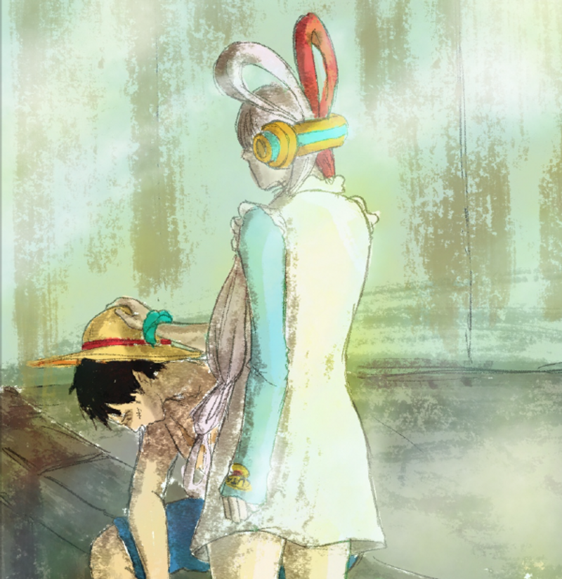 ONE PIECE RED Fanart Phone Wallpaper (ratio 169) · Karyakarsa