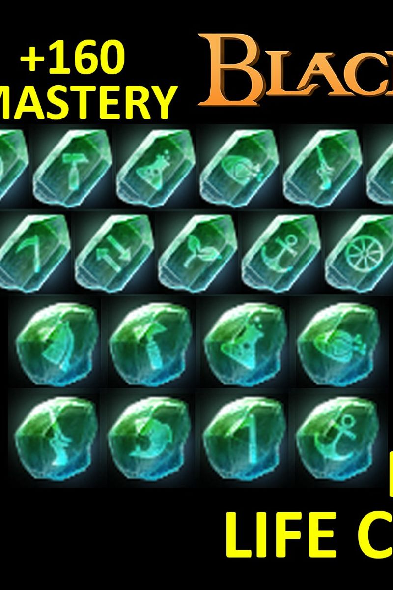 NEW Life Skill Crystal Guide (160 Mastery or 80 Life EXP) FREE Crystal