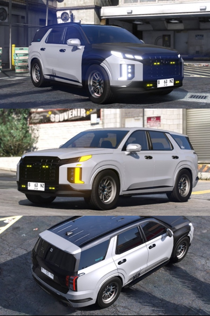 [FREE] Hyundai Palisade Custom (GTA V) · Karyakarsa